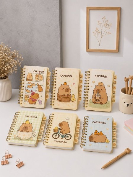 دفتر CAPYBARA حجم صغير